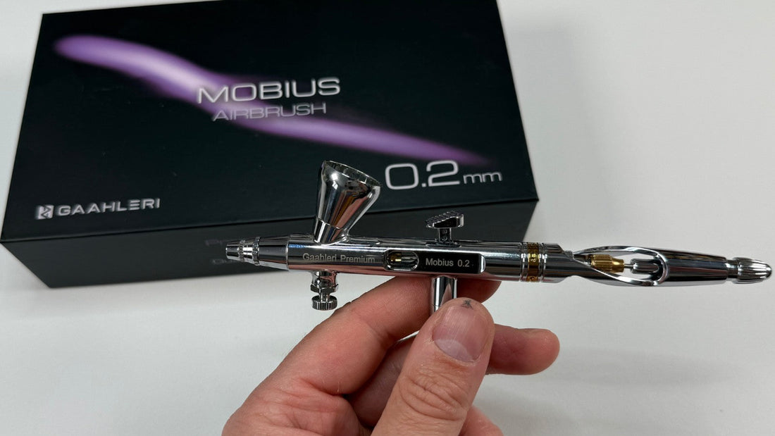 Gaahleri Mobius 0.2: El aerógrafo de precisión que todo modelista militar necesita conocer