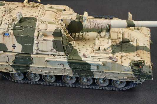PzH 2000 — detalle camuflaje