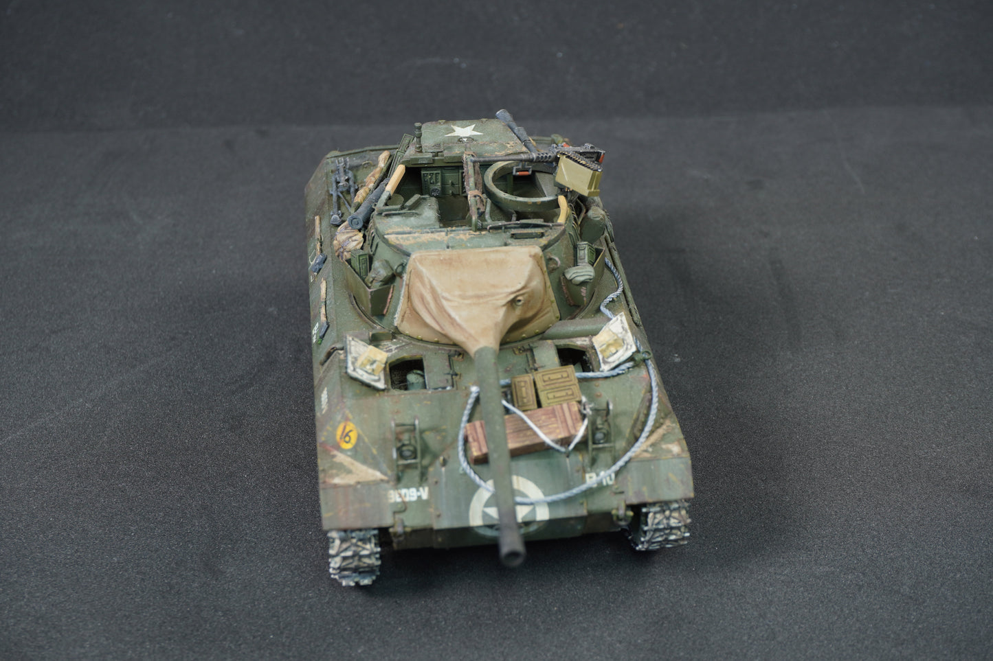 M18 Hellcat — frontal