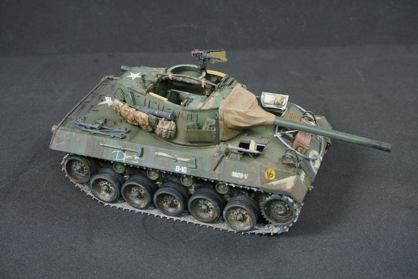 M18 Hellcat — detalle torreta