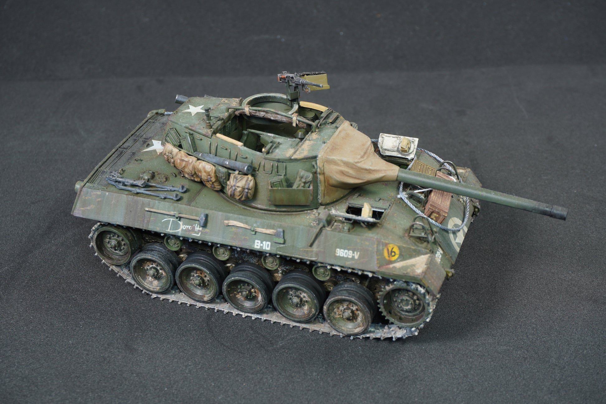 M18 Hellcat — detalle torreta