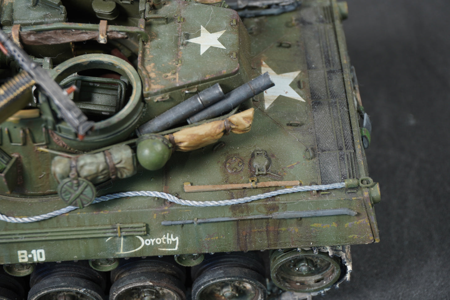 M18 Hellcat — detalle cadenas
