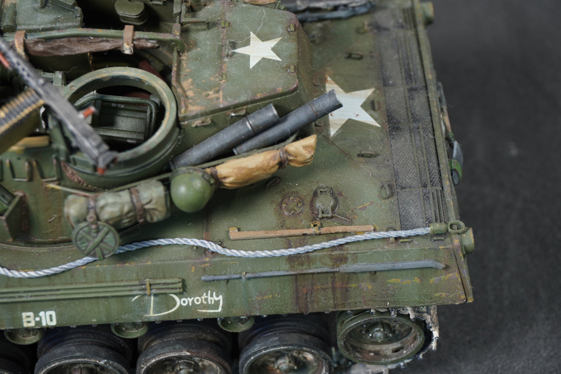 M18 Hellcat — detalle cadenas