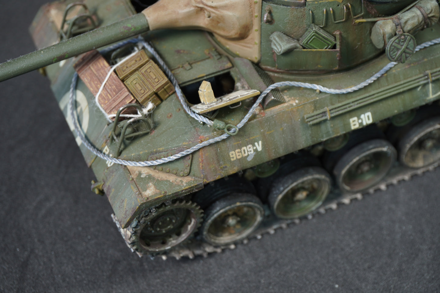 M18 Hellcat — vista superior