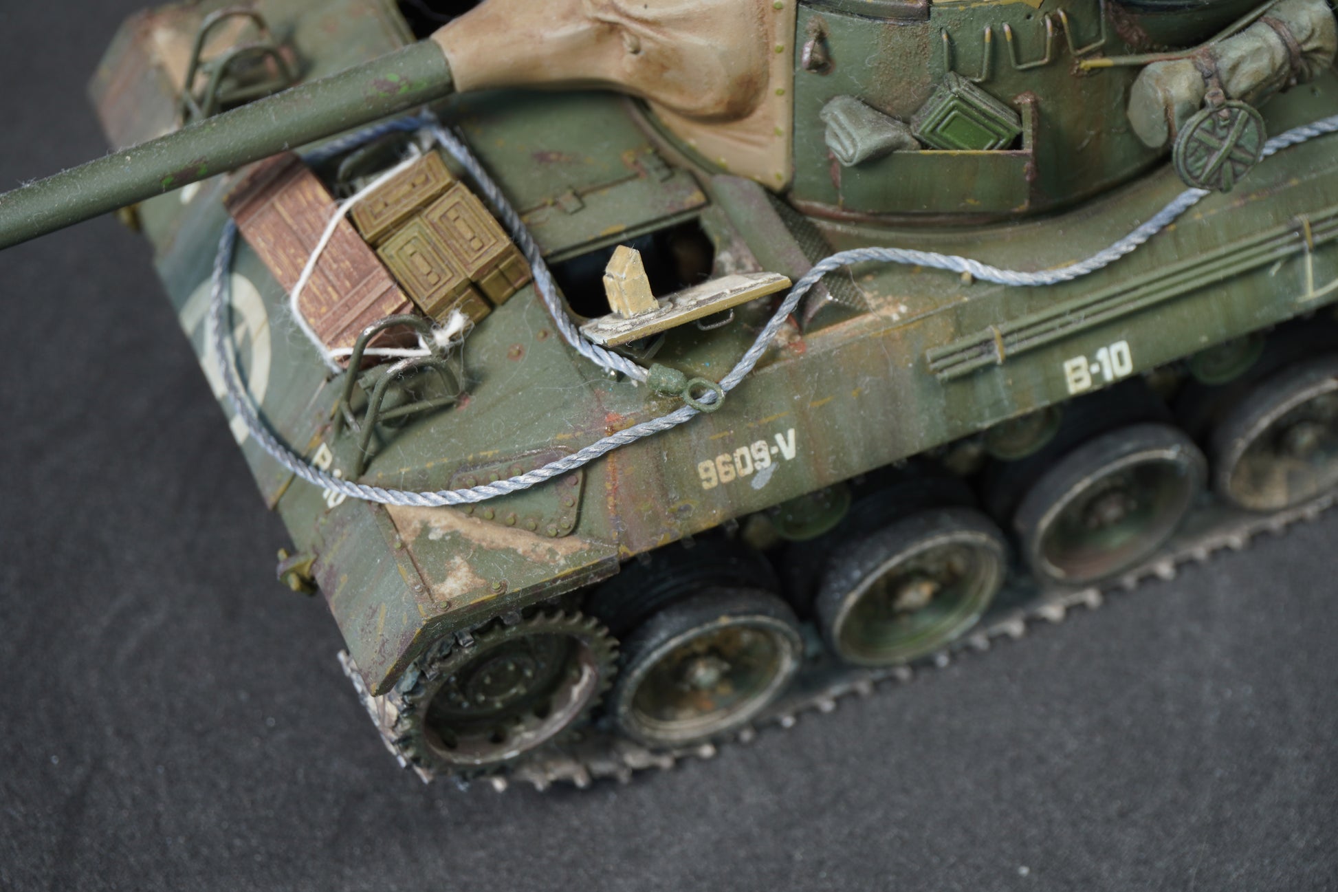 M18 Hellcat — vista superior