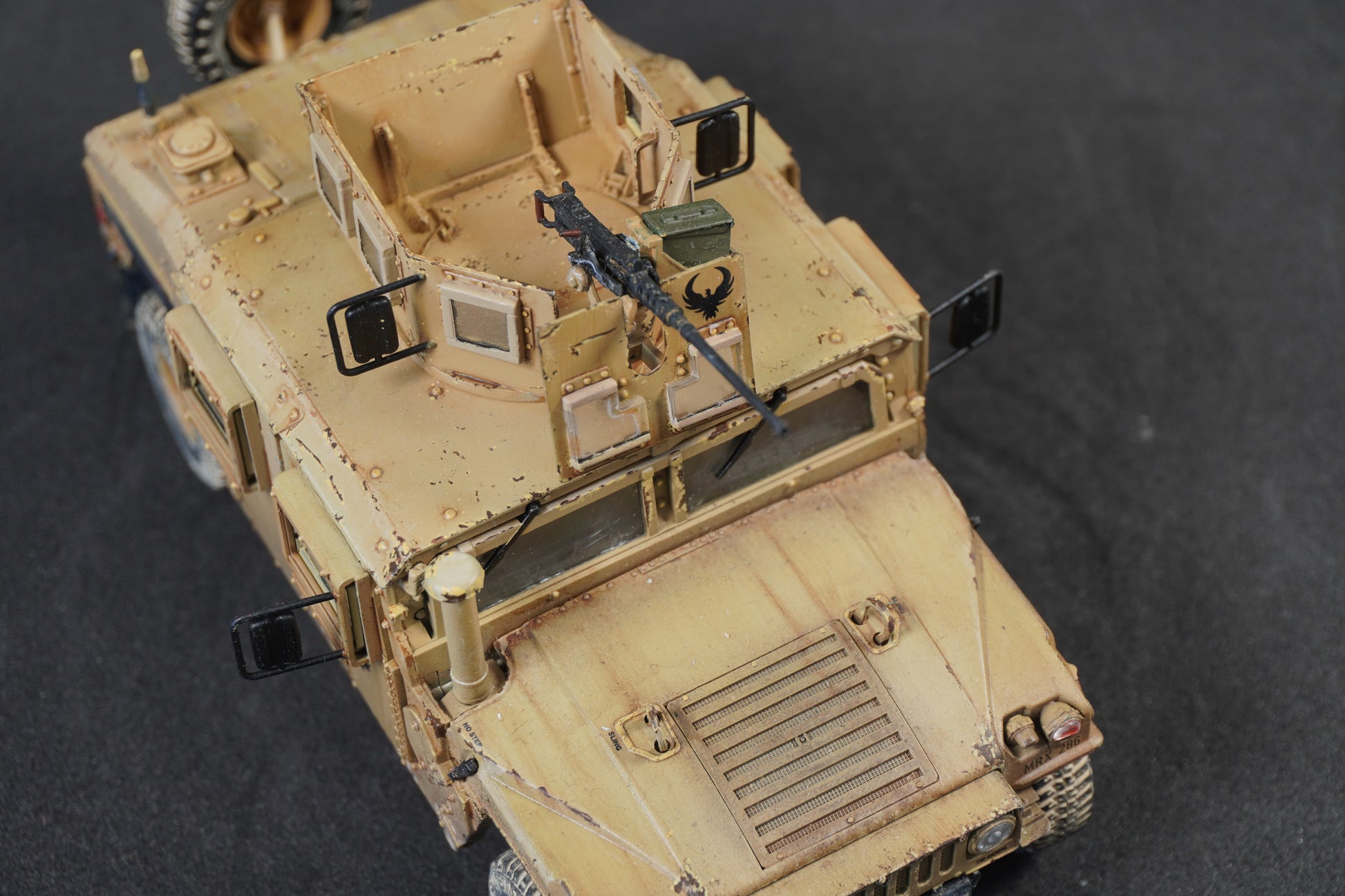 HMMWV M1151 — weathering