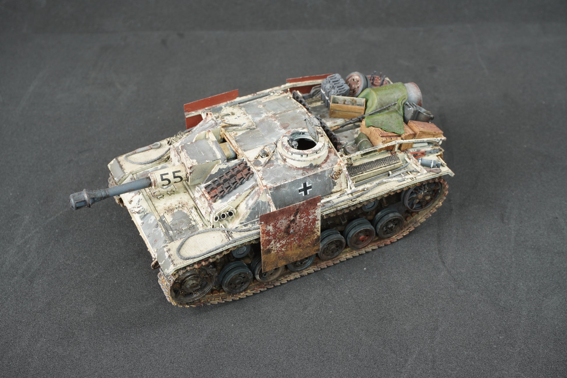 StuG III — lateral derecho