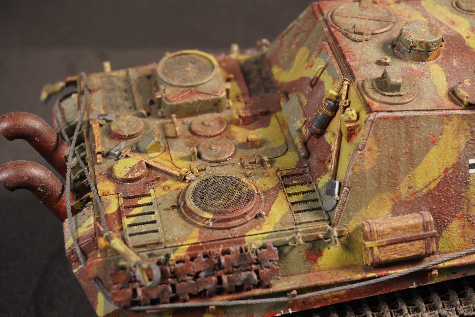 Jagdpanther G2 — detalle cañón